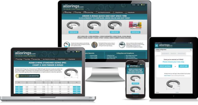 allorings website development