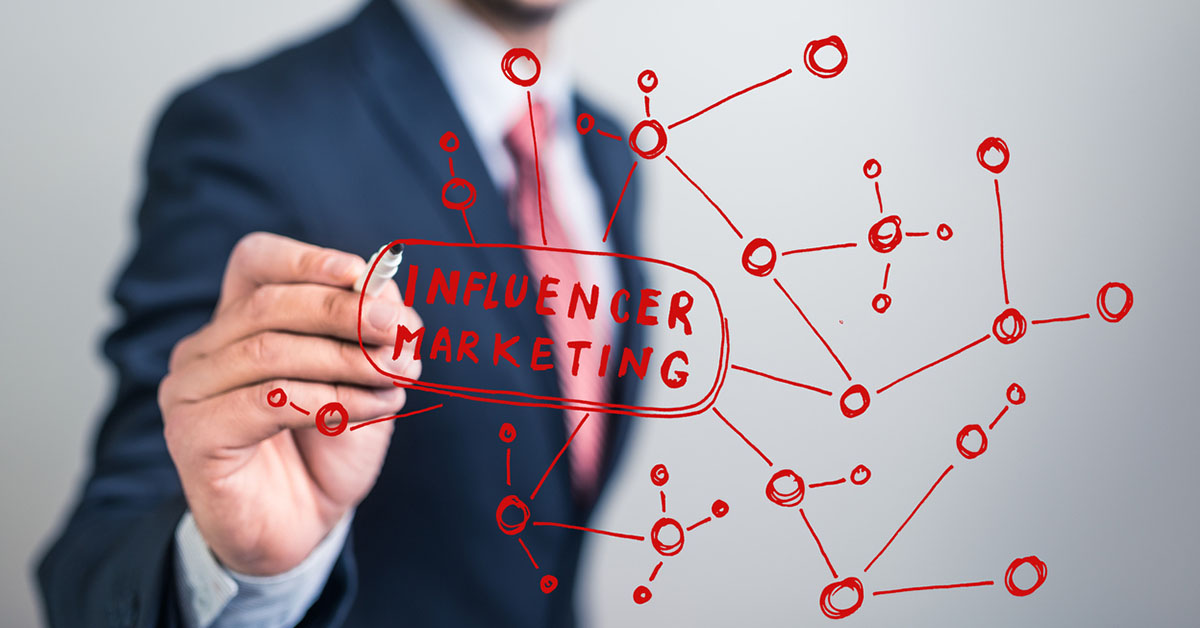 influencer marketing b2b works brand using