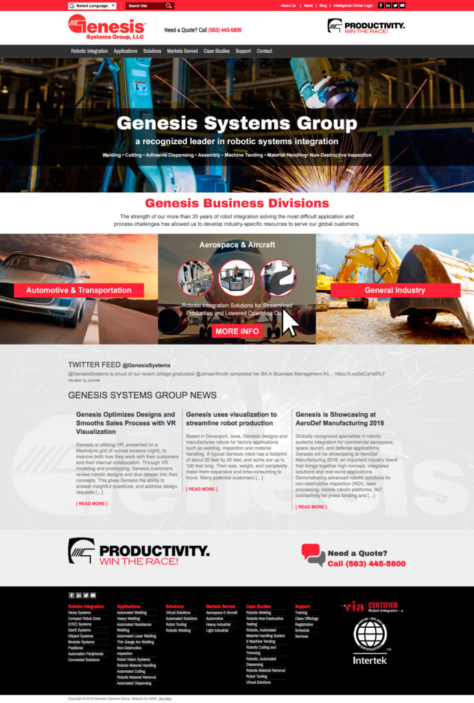 Genesis web