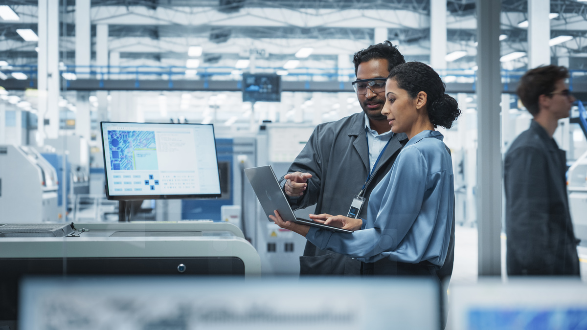 AI search tool returning industrial supplier query results during the research phase